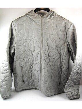 Hooded Liner Jacket - Men - Polyester - Large - Tan New